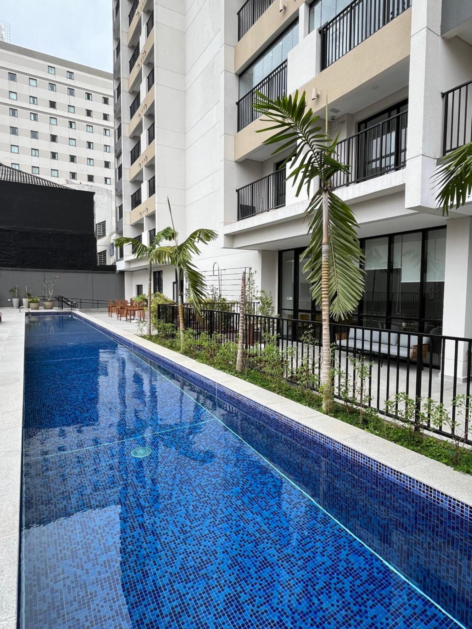 Apartamento White One - Apto Novo, Moderno, Varanda, Poucos Passos Da Estacao Luz